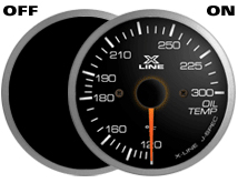 STRI X-Line Smoke/White Oil Temp (Elec)