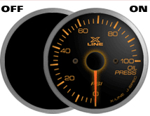 STRI X-Line Smoke/Amber Oil Press (Elec)