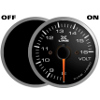 STRI X-Line Smoke/White Voltmeter (Elec)