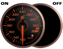 STRI DSD Smoke/Amber Oil Temp 60mm