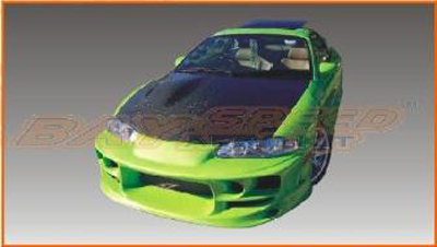 Bay Speed Aero BMX Style Front Bumper - Eclipse 97-99