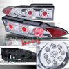 Spec-D Tuning 3Pc LED Tail Lights Chrome - 2G DSM