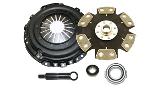 Competition Clutch Stage 4 - 6 Pad Rigid Ceramic Clutch Kit - DSM