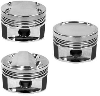 Manley 85.5mm +.5mm Over Bore 100mm Stroke 8.5:1 Dish Pistons w/ Rings - 2G DSM