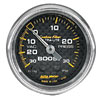 Autometer Carbon Fiber Boost Gauge