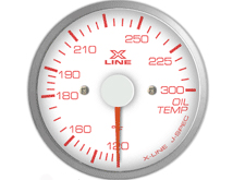 STRI X-Line White Oil Temp (Elec) 60mm